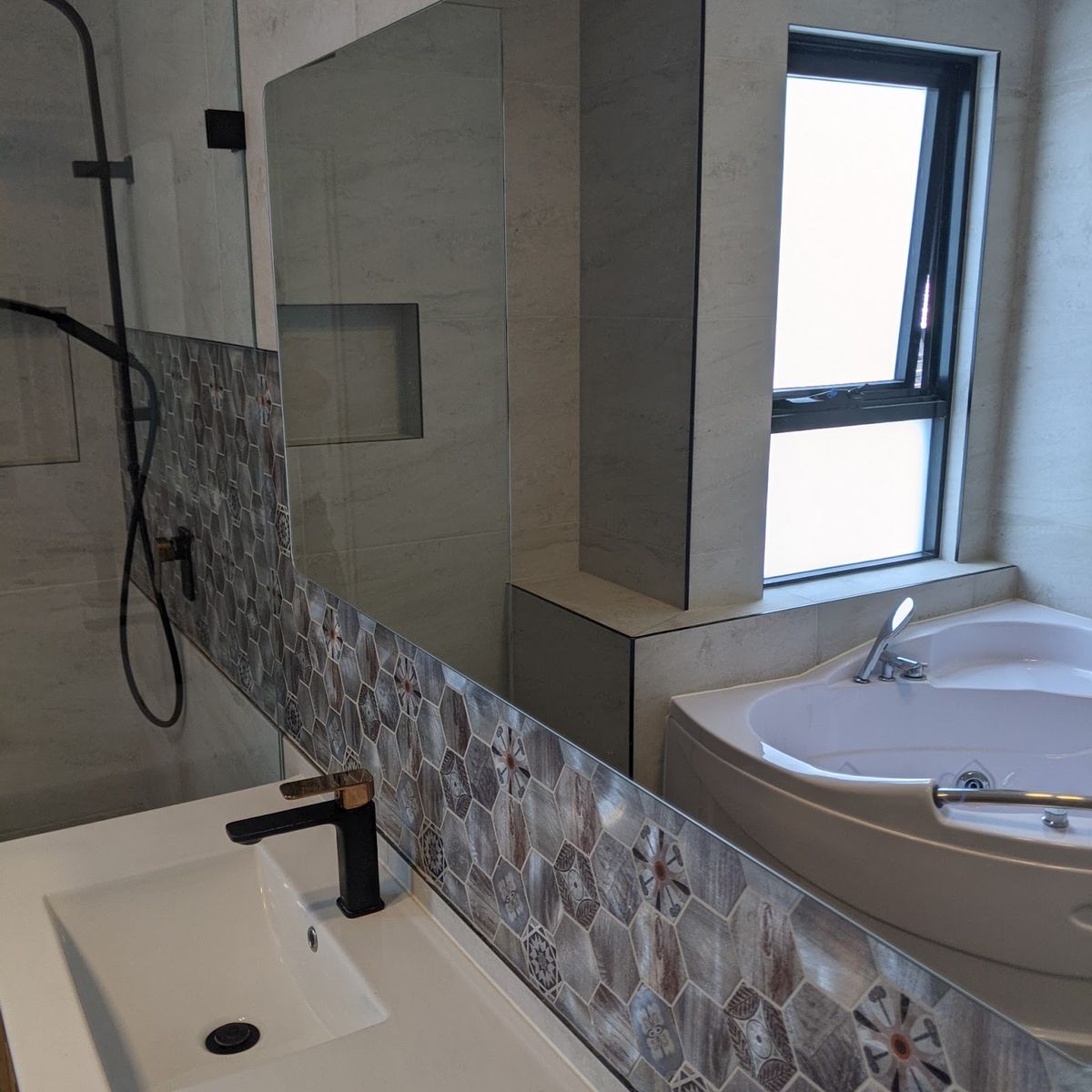 Bathroom ready for inspection